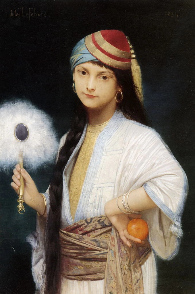 Il ventaglio piumato - 1884